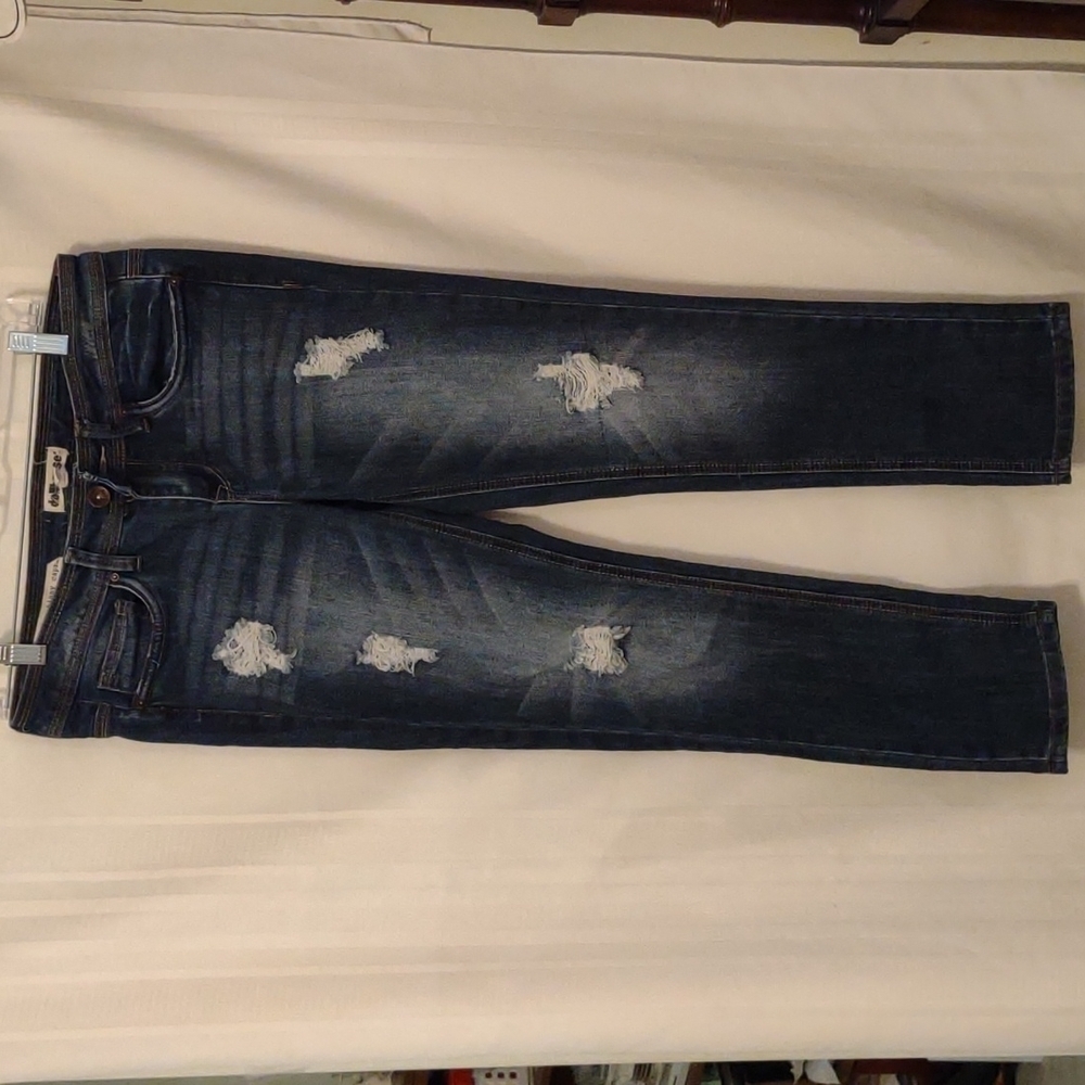 dollhouse Jeans 1 roll-up skinny capri Juniors